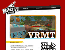 Tablet Screenshot of defectivestudios.com